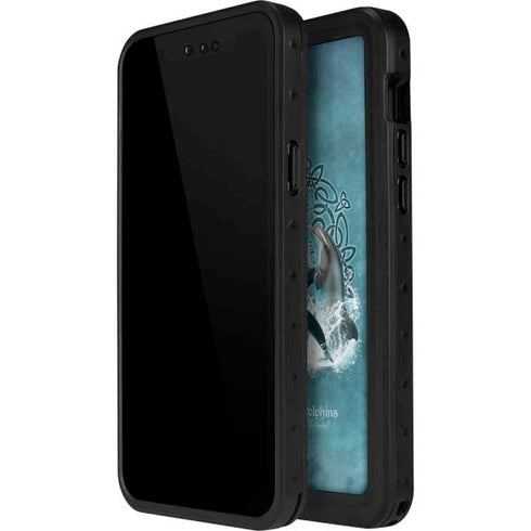 Dolphin Celtic Knot by Brigid Ashwood iPhone 15 Pro Waterproof Case